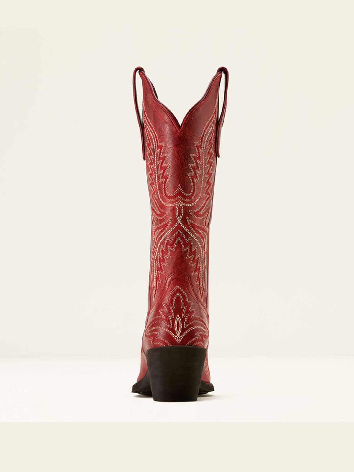 Dark Wheat Snip-Toe Western Embroidery Mid Calf Cowgirl Boots For Women