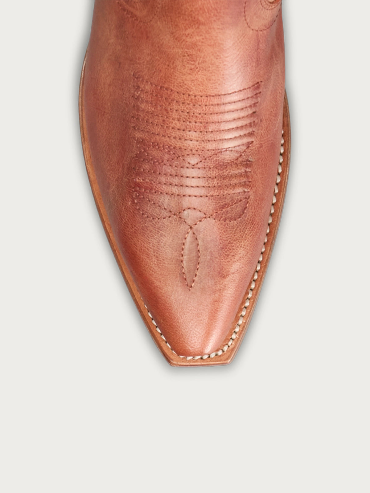 Amber Snip-Toe Embroidery Wide Calf Knee High Cowgirl Boots