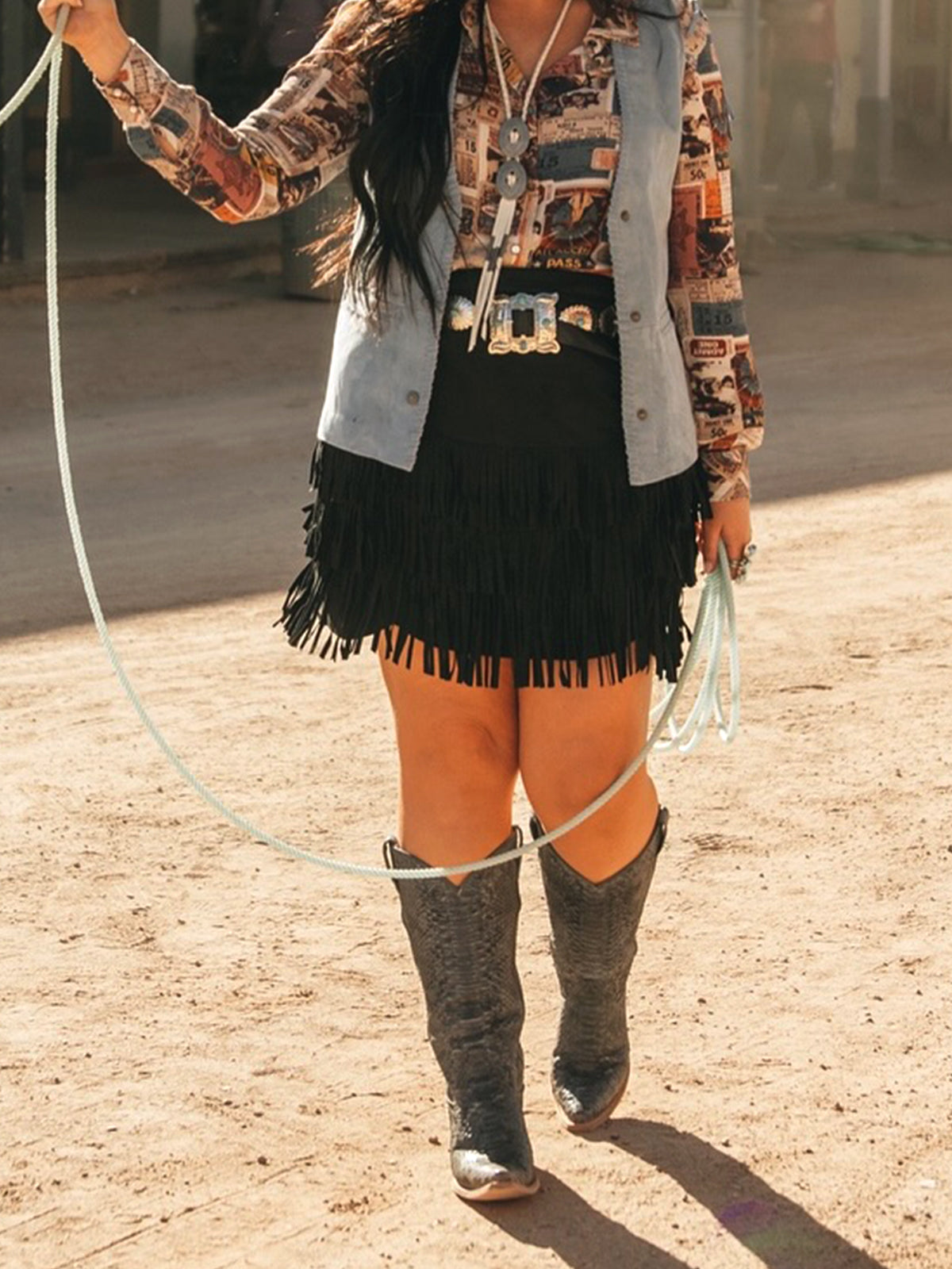 Turquoise Snakeskin Print Snip-Toe Sleek Wide Calf Knee High Cowgirl Boots