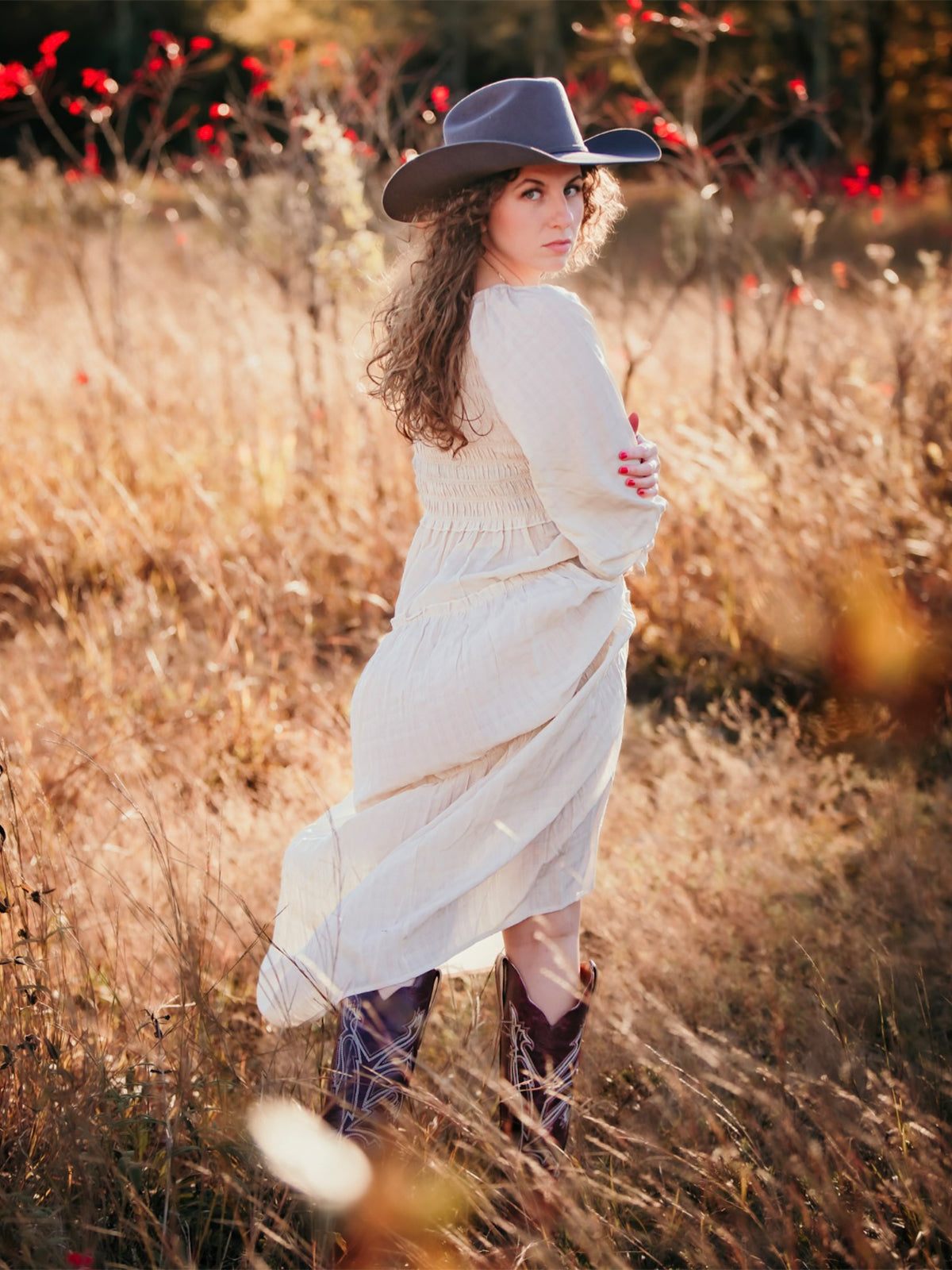 The Laura - Wine Red