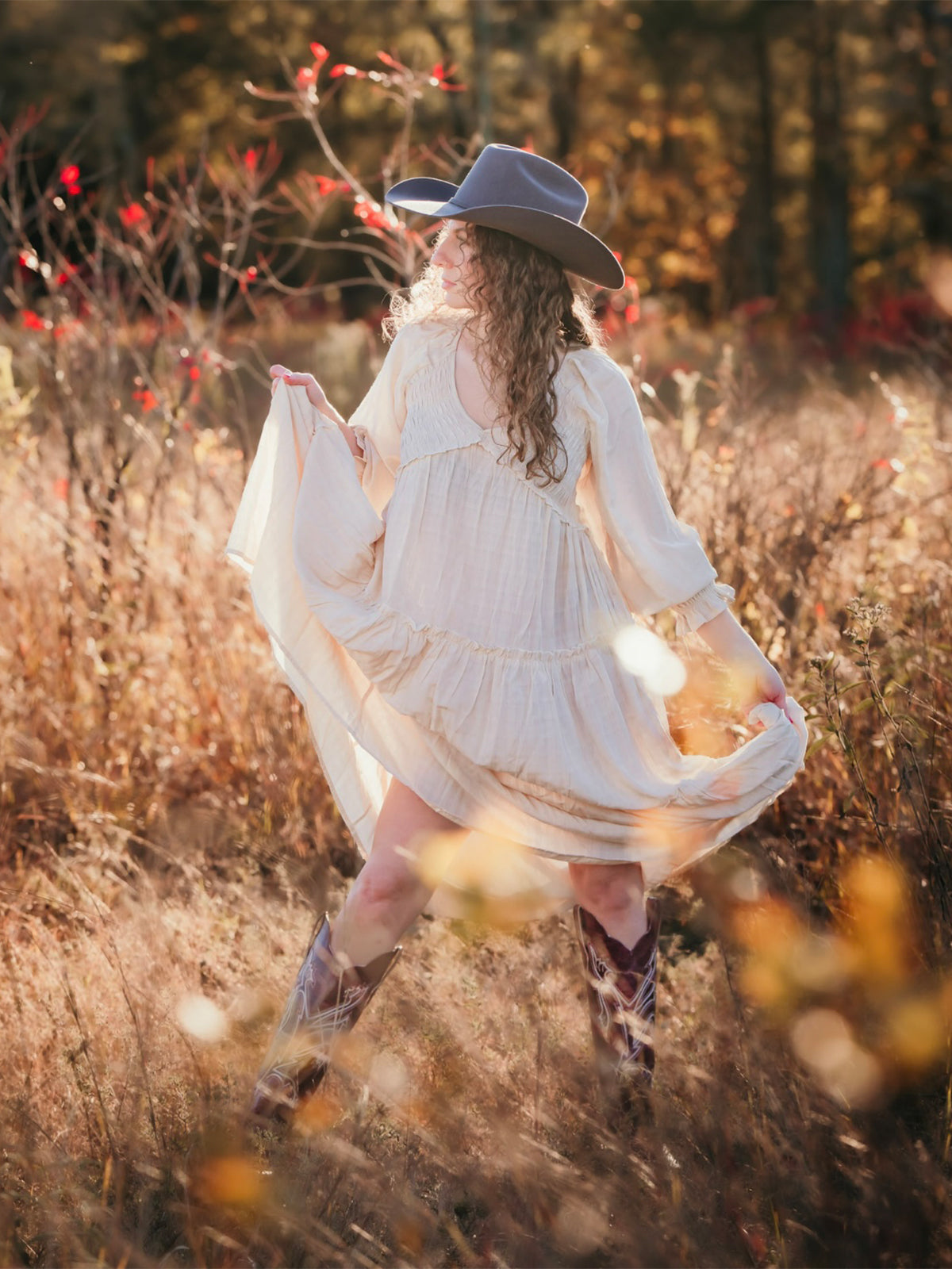 The Laura - Wine Red