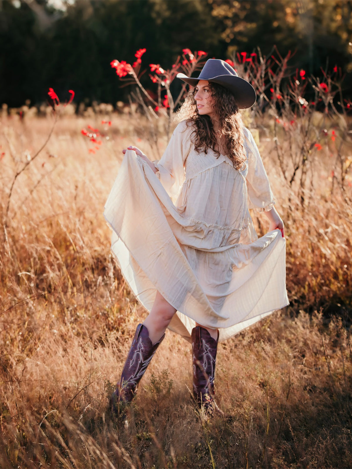 The Laura - Wine Red