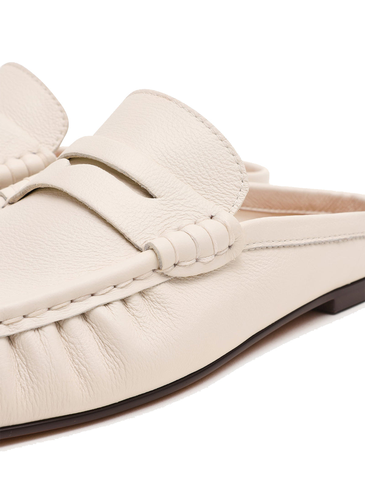 Wheat Round-Toe Stylish Slip-On Flats