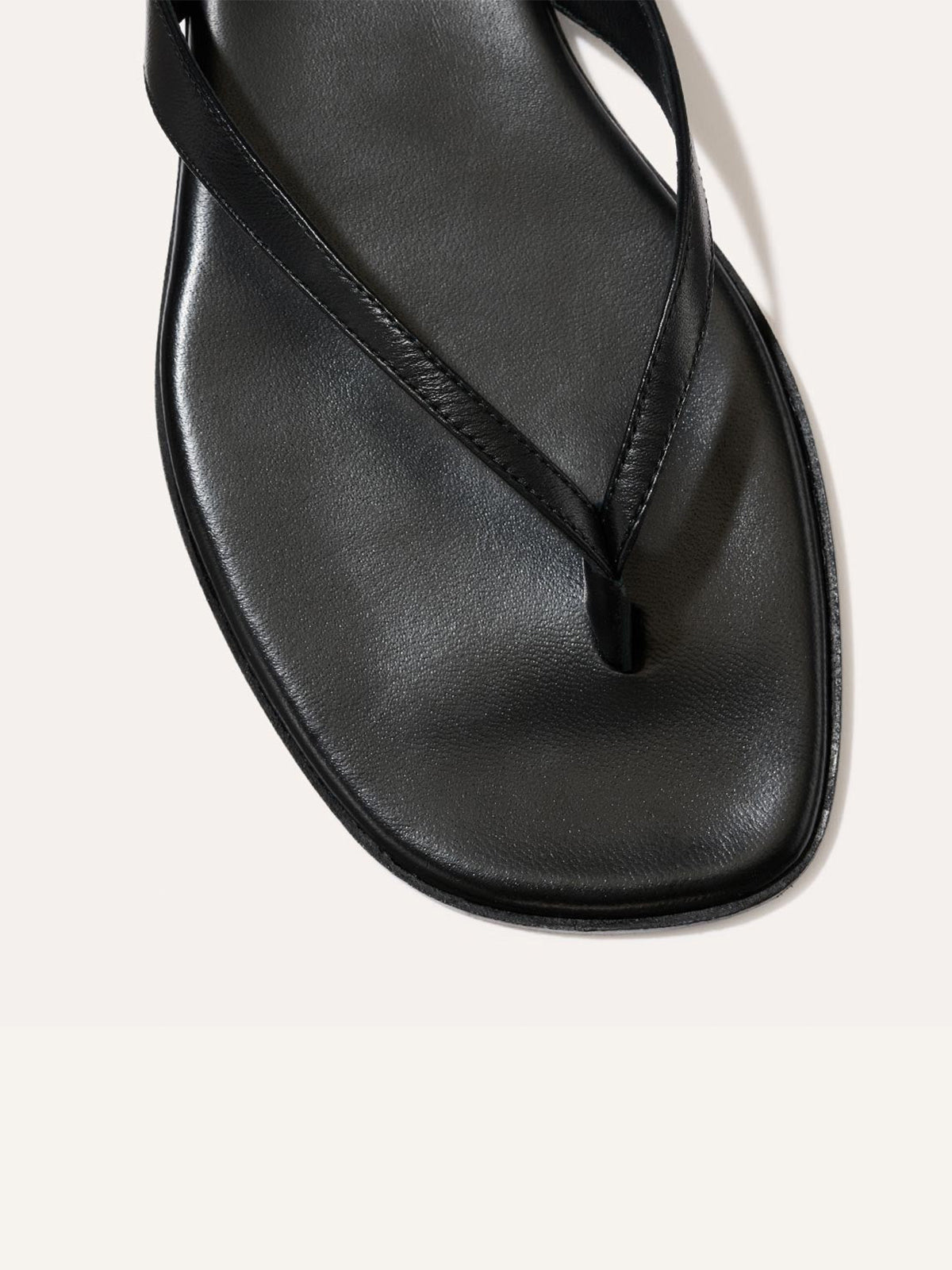 Black Square-Toe Strappy And Ankle Strap Chic Sandals Flats