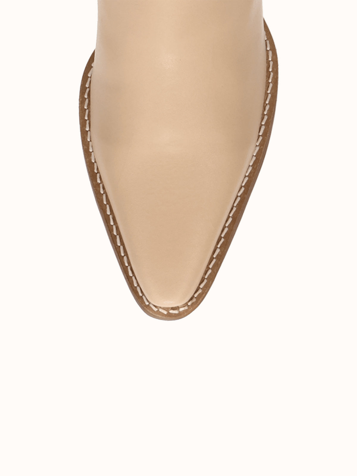 Sand Snip-Toe Faux Suede Fringe Chic Ankle Cowgirl Boots
