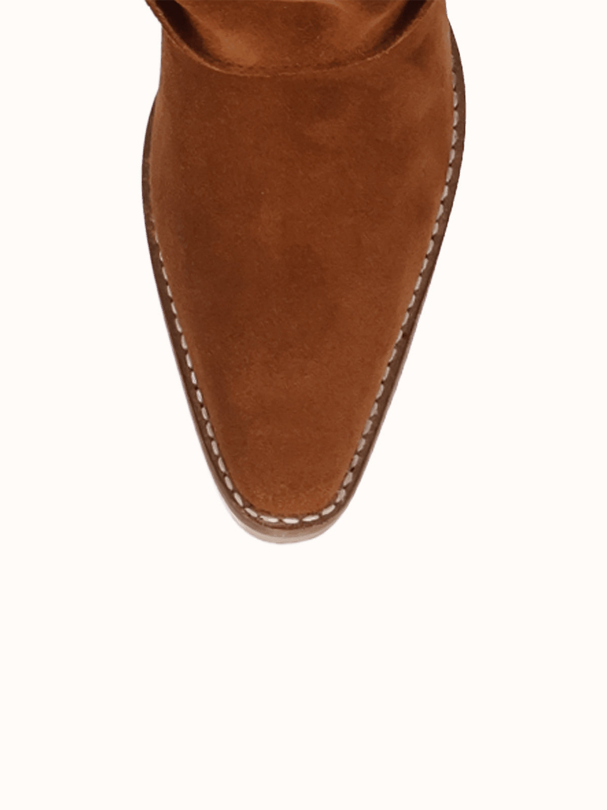 Camel Faux Suede And Leopard Pattern Faux Suede Snip-Toe Fold-Over Wide Calf Knee High Cowgirl Boots