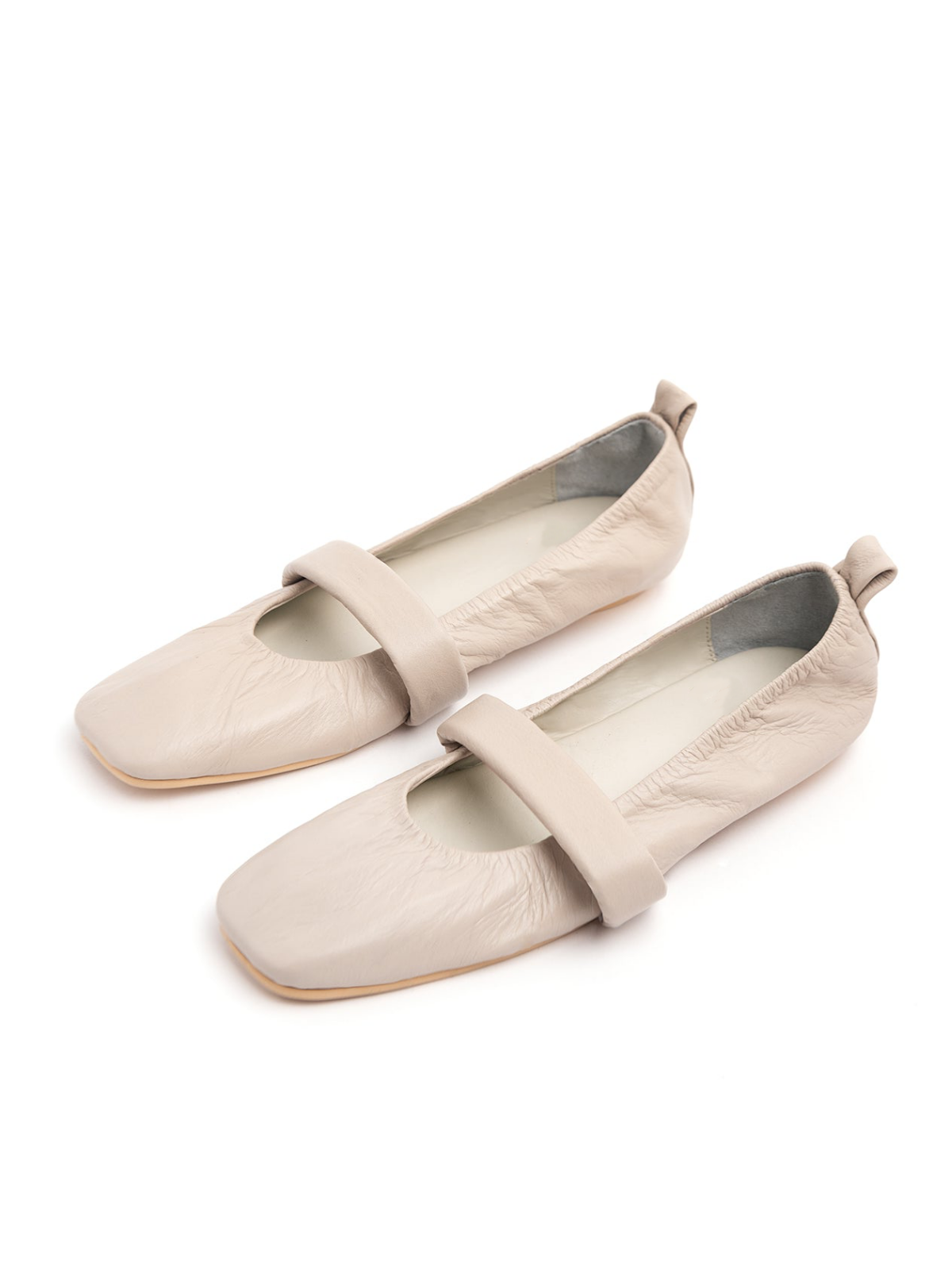 Bone Square Toe Ballet Flats Mary Janes For Women