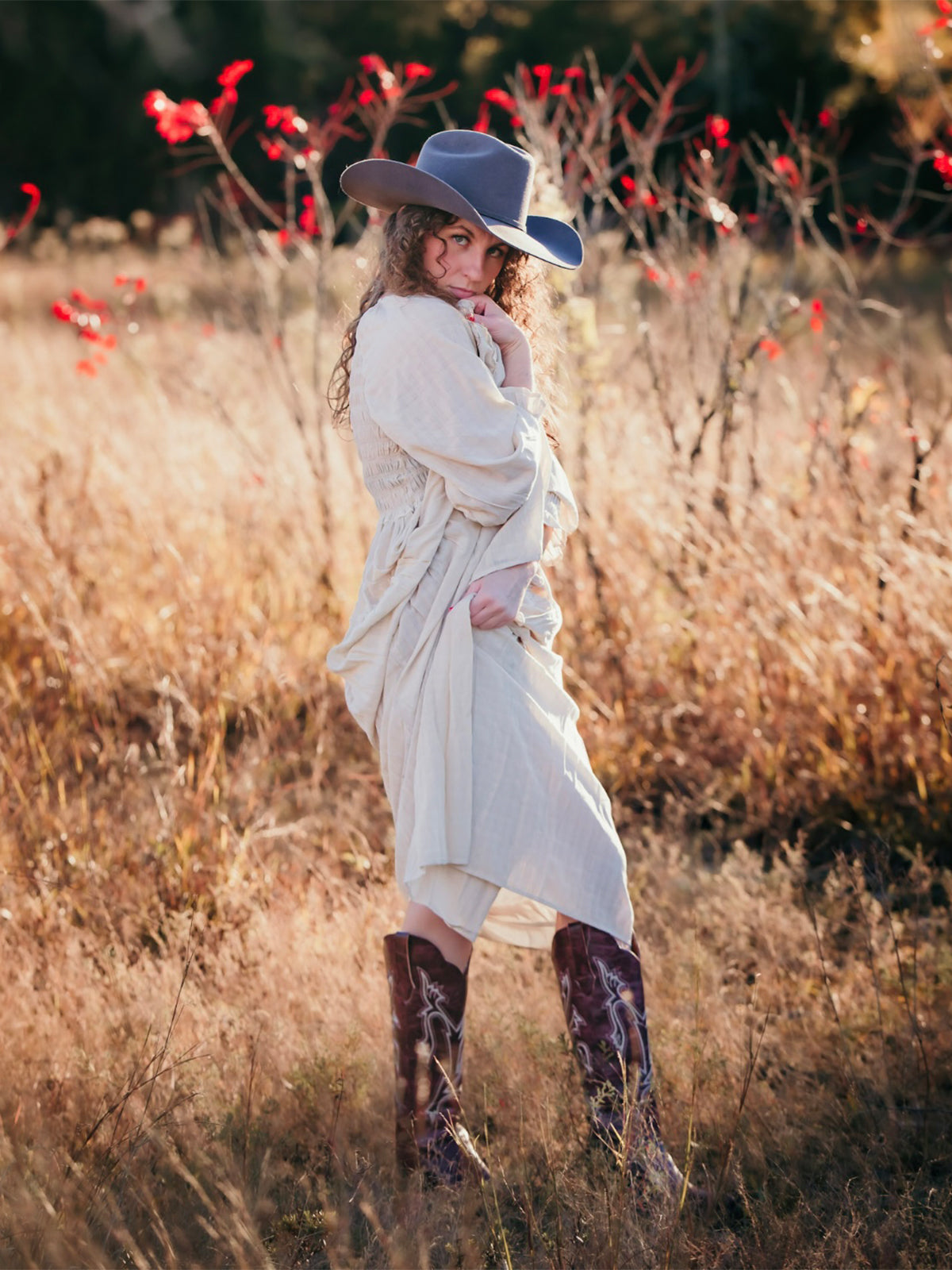 The Laura - Wine Red