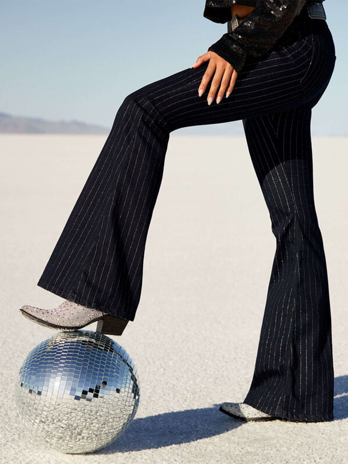 Sliver Faux suede Glitz Almond-Toe Cowgirl Short Ankle Western Boots