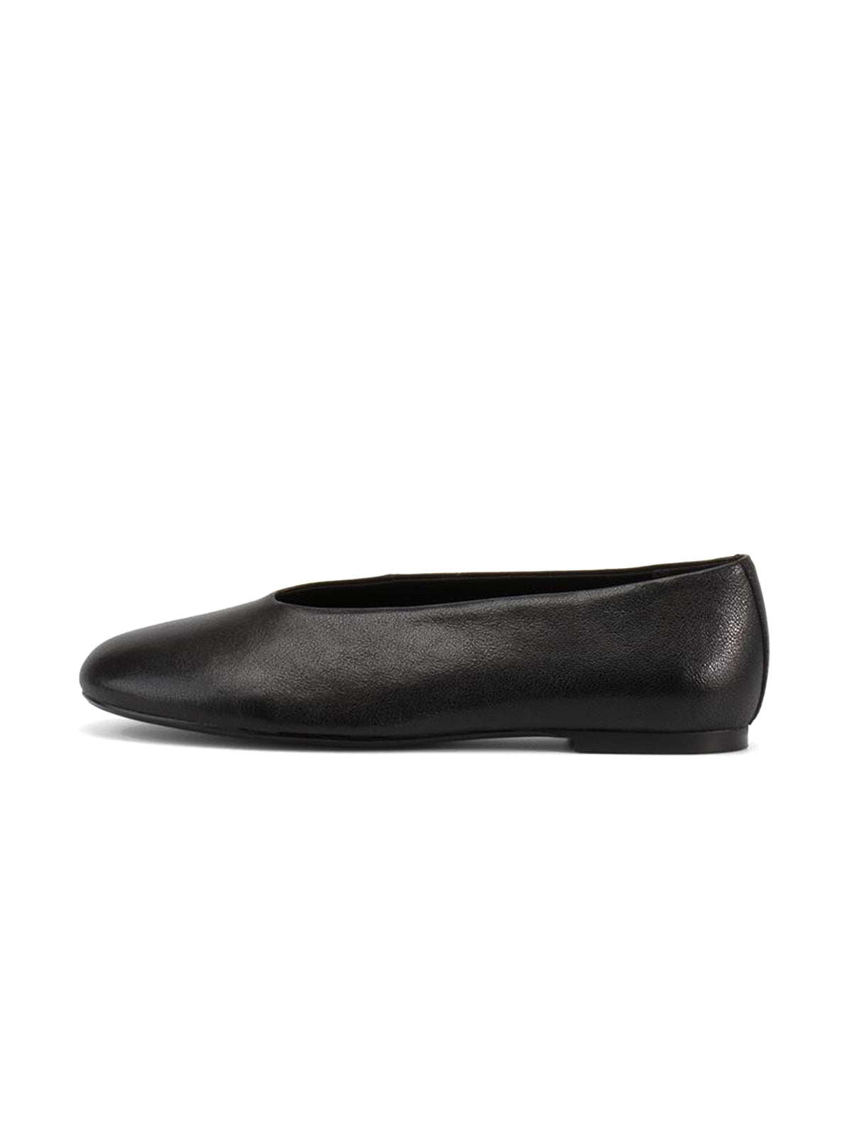 Black Round-Toe Stylish Ballet Simple Flats