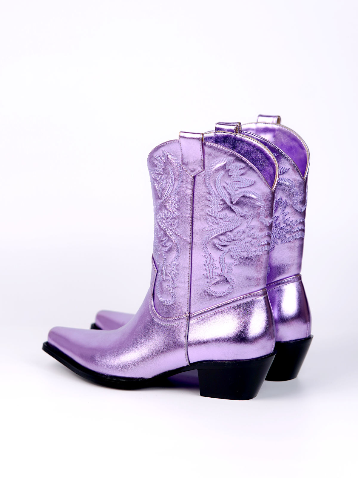Wide calf 2025 purple boots