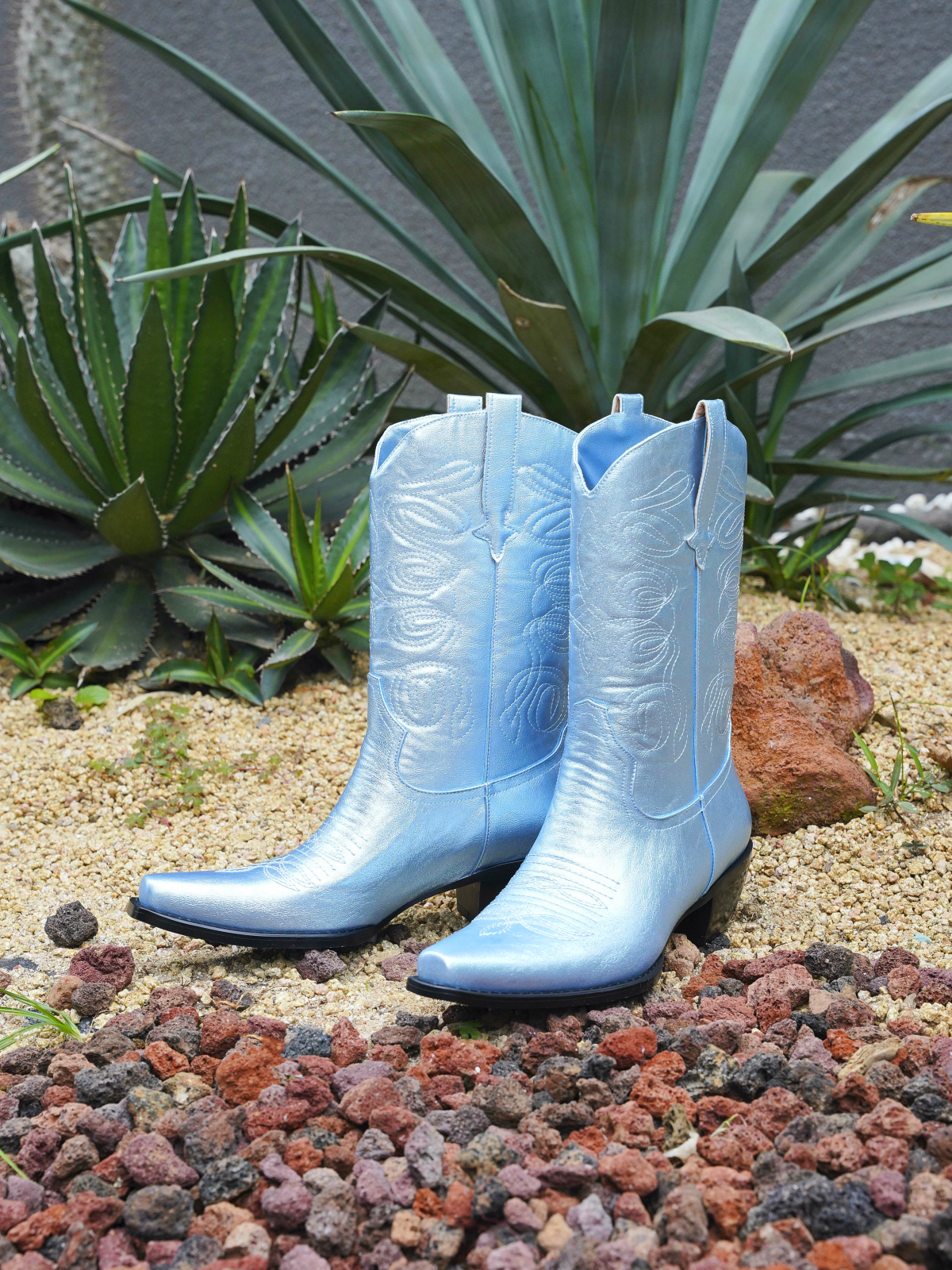 Agave 2025 blue boots