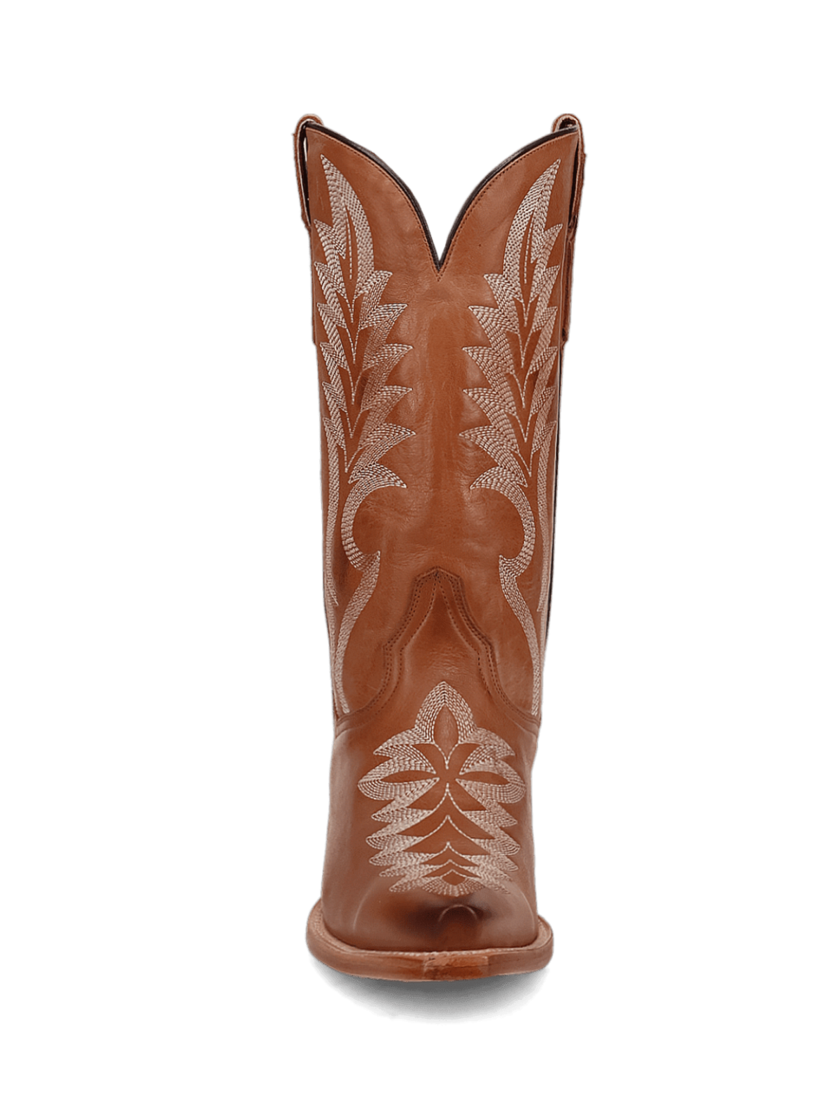 Honey Leaf Embroidery Snip-Toe Tall Wide Mid Calf Cowgirl Boots